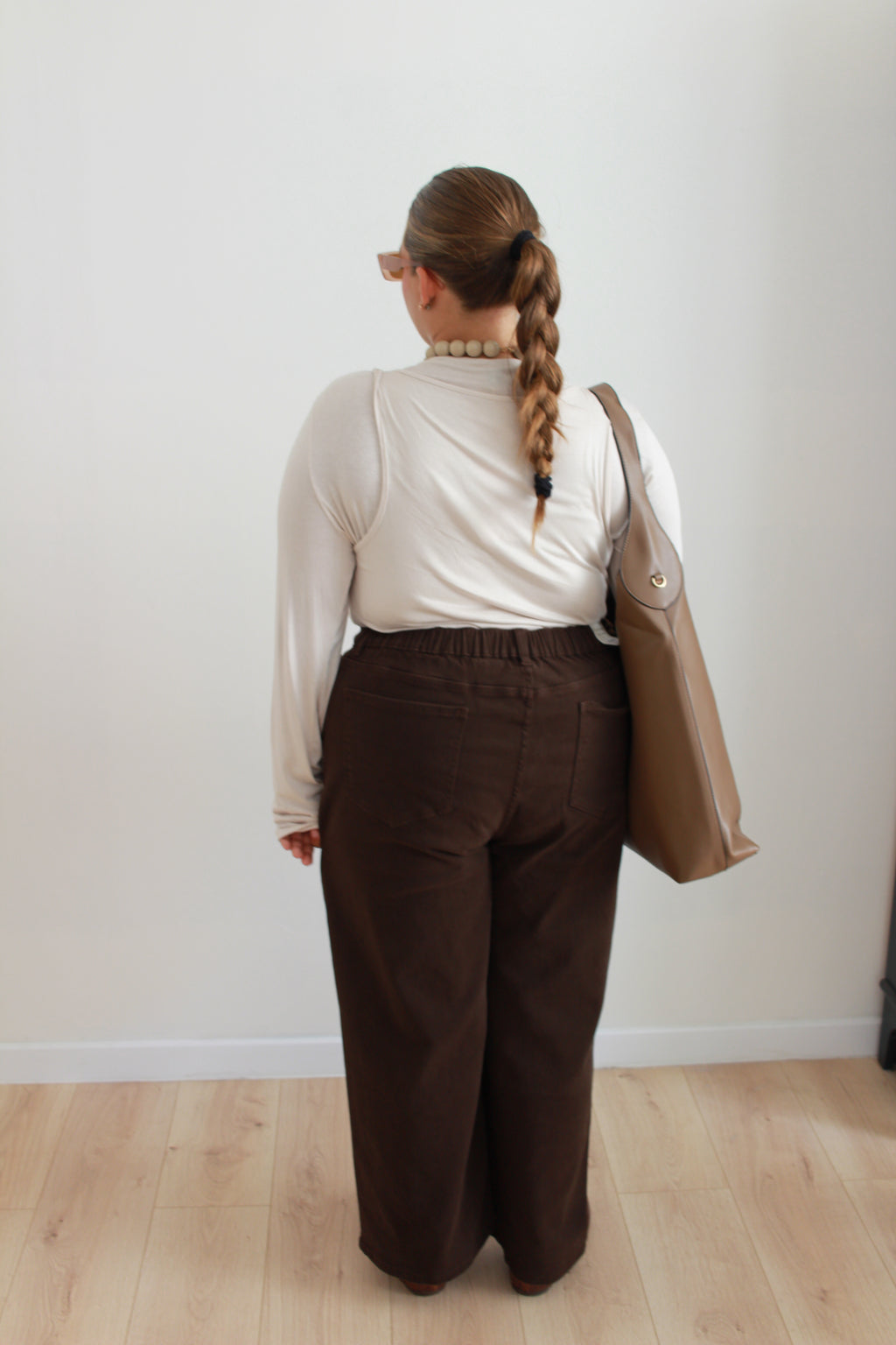 Jeans Flare marroni