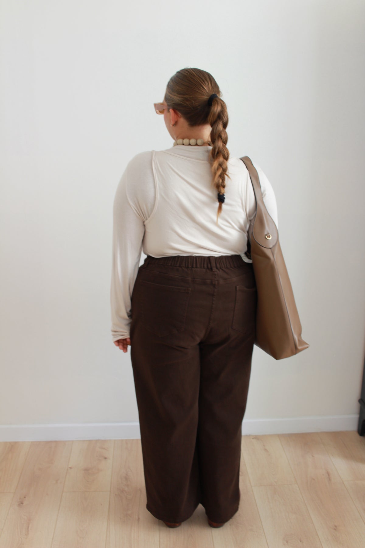 Jeans Flare marroni