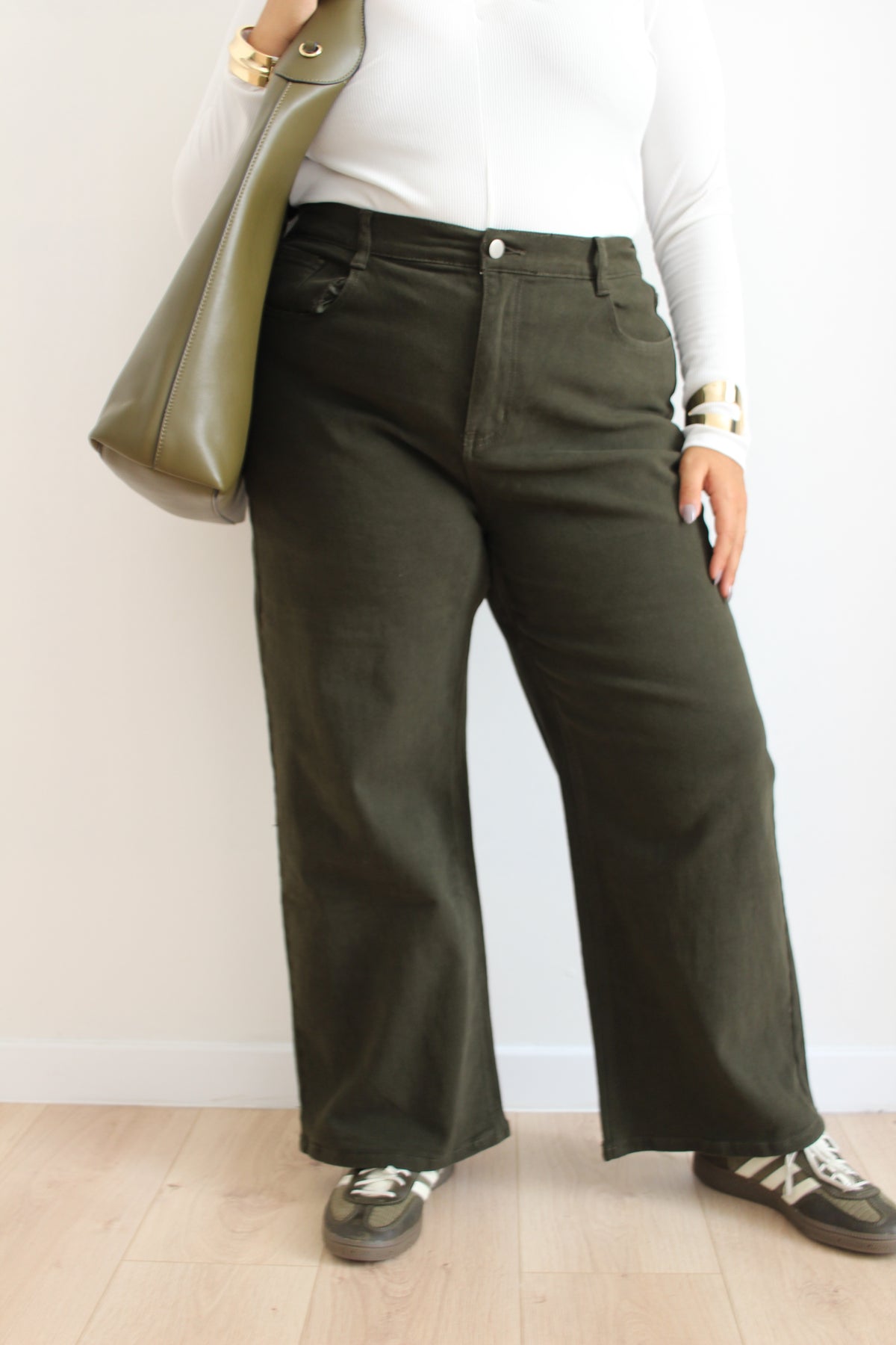 Jeans Flare verdi