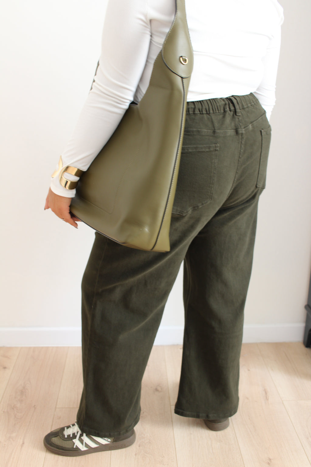 Jeans Flare verdi