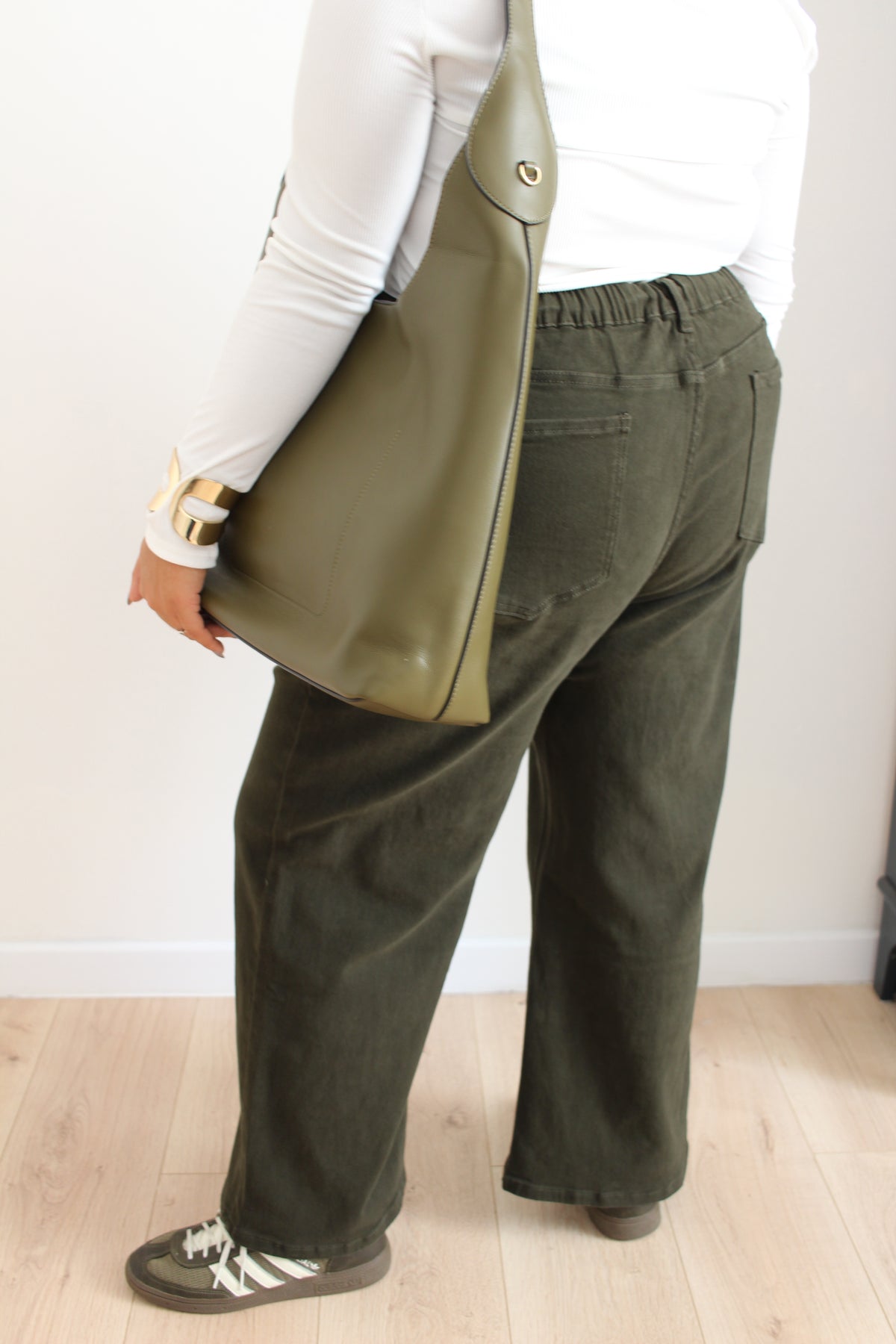 Jeans Flare verdi