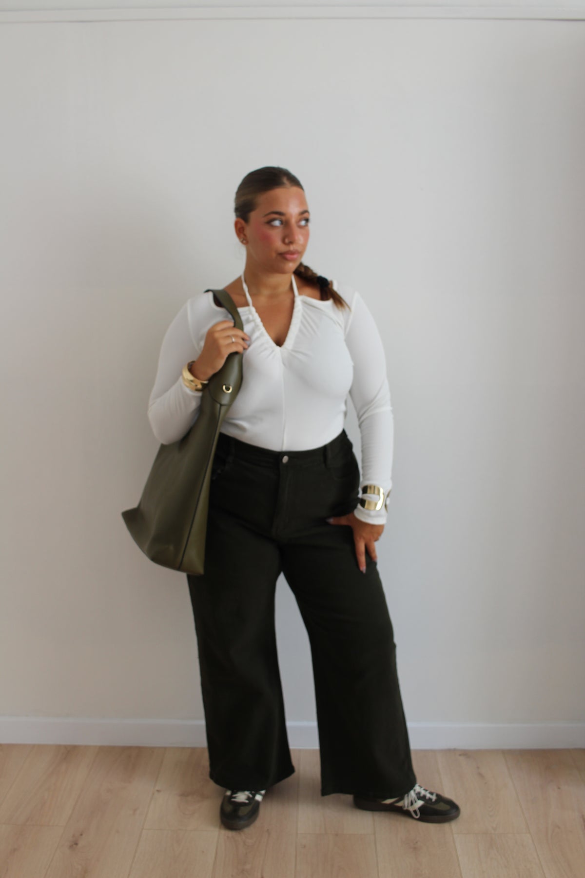 Jeans Flare verdi