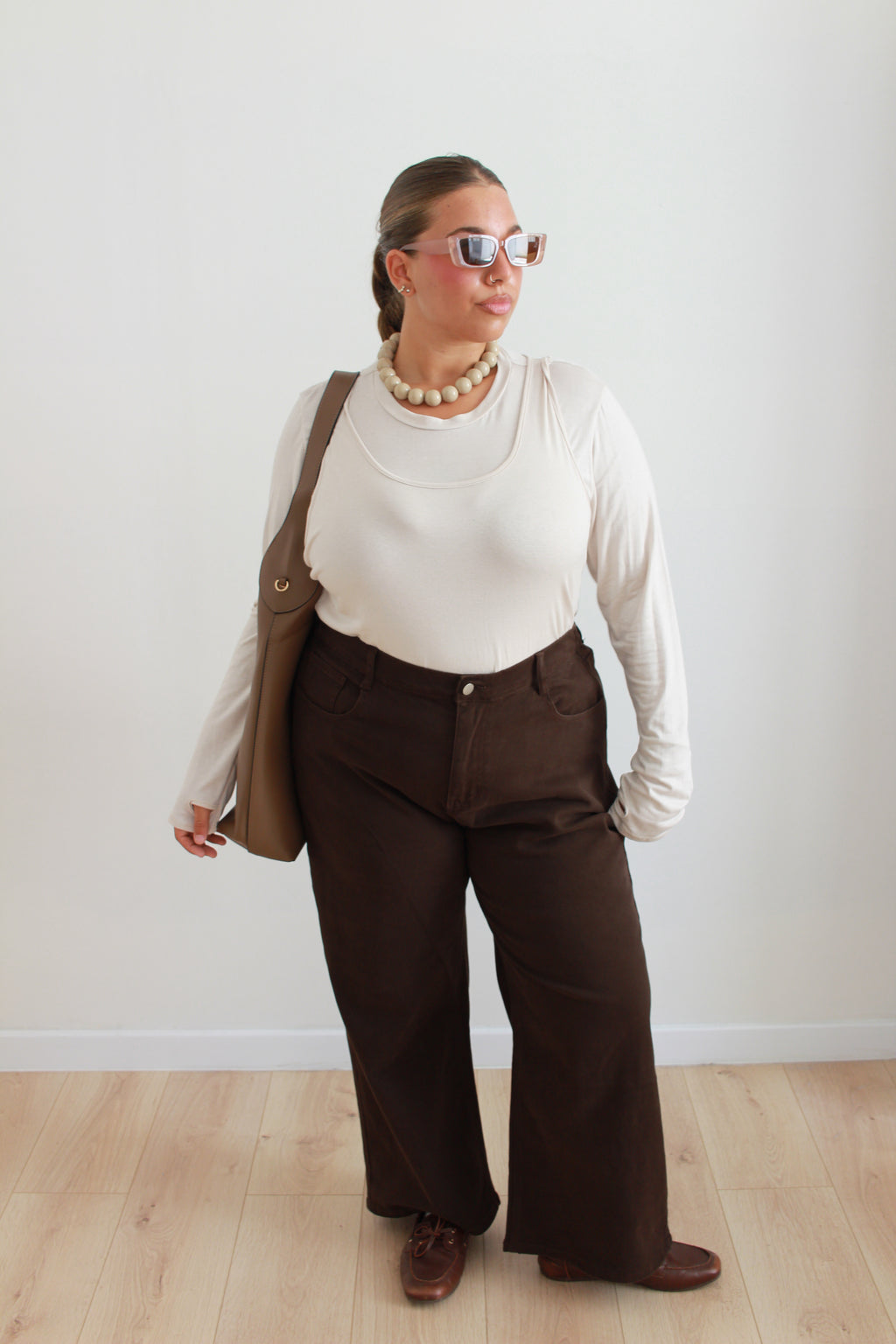 Maglia Louise beige