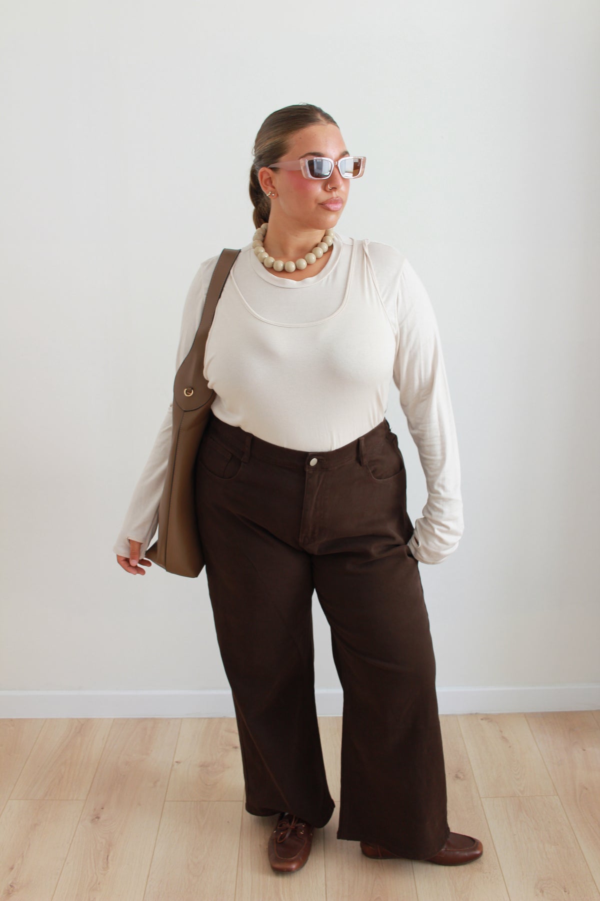 Maglia Louise beige