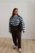 Pantaloni classici marroni
