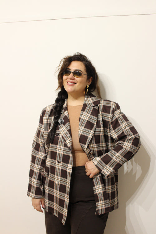 Blazer Caroline brown